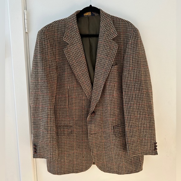 Vintage Brooks Brothers Tweed Blazer, 46R - Picture 1 of 9